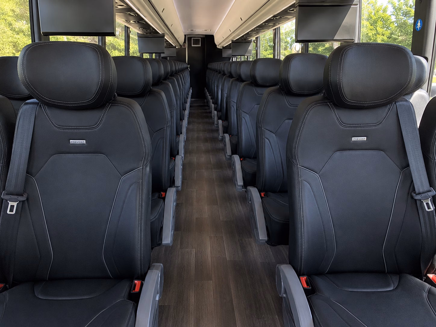 hollywood charter bus