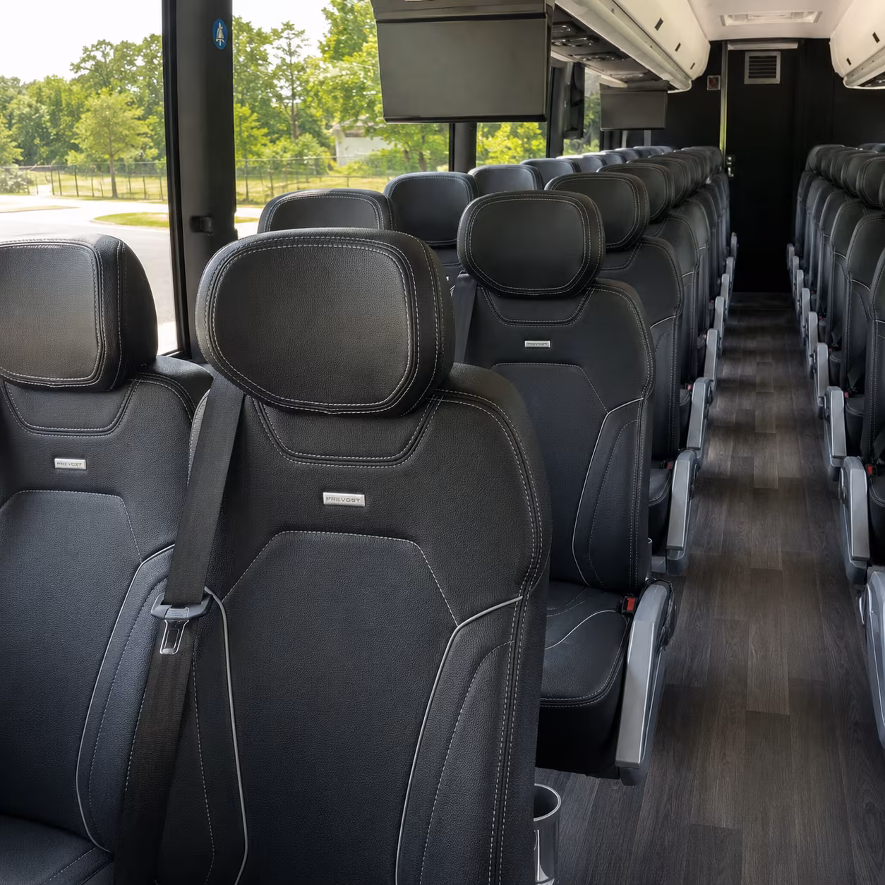 rather than juggling carpools let one bus handle the whole class