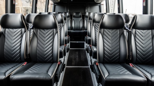18 passenger minibus inside davie